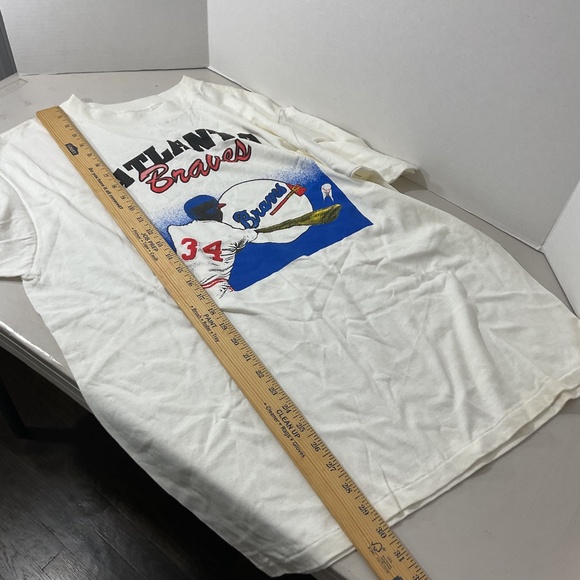 Vintage Atlanta Braves Graphic T-Shirt Size XL - Picture 3 of 8
